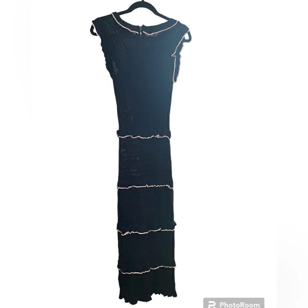 ALEXIA ADMOR Ruffle-Trimmed Sheath Dress Size XS - Picture 4 of 13